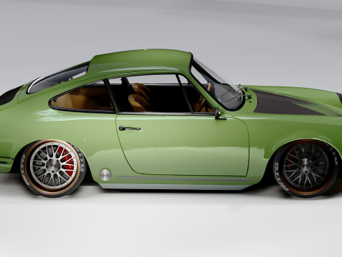 Porsche 911 Classic Restomod 1964 3D Model
