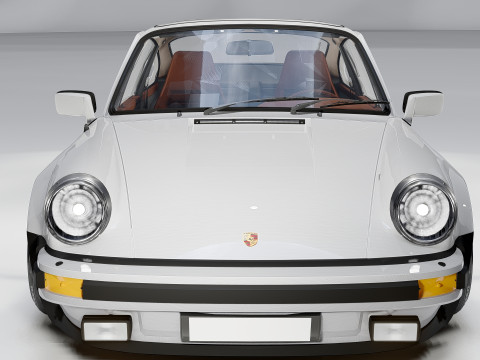 Porsche 911 Turbo 930 Custom Widebody Classique Modèle 3D