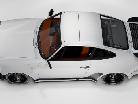 Porsche 911 Turbo 930 Custom Widebody Classique Modèle 3D