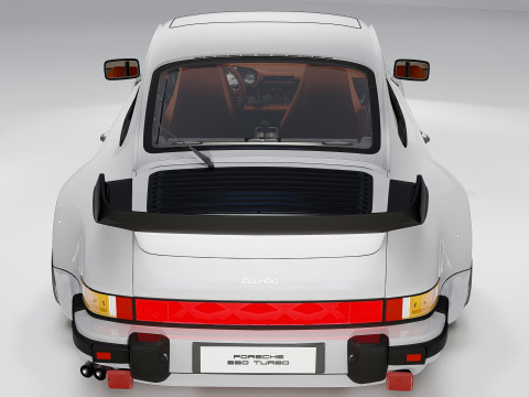 Porsche 911 Turbo 930 Custom Widebody Classique Modèle 3D