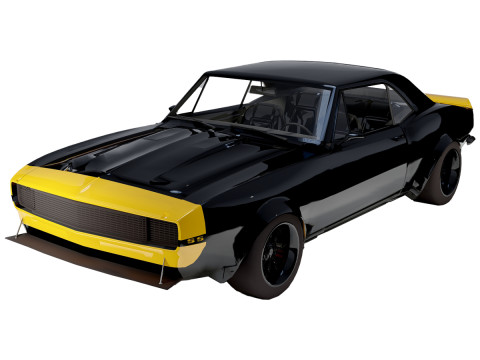 Chevrolet Camaro SS1967 Modello 3D