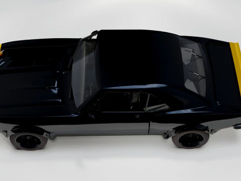 Chevrolet Camaro SS 1967 3D Model