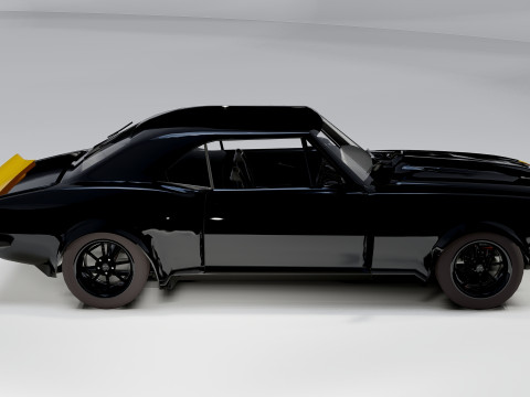 Chevrolet Camaro SS 1967 3D Model