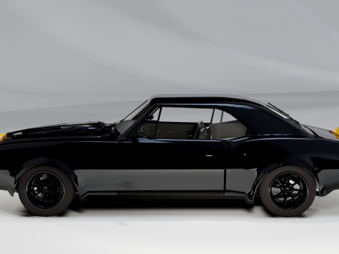 Chevrolet Camaro SS 1967 3D Model