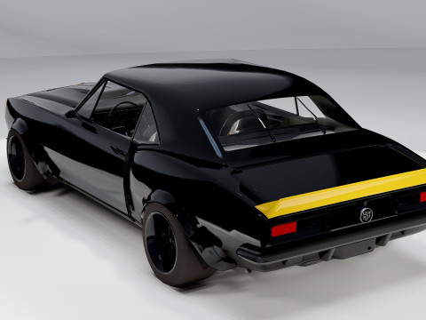 Chevrolet Camaro SS 1967 3D Model