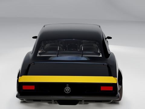 Chevrolet Camaro SS 1967 3D Model