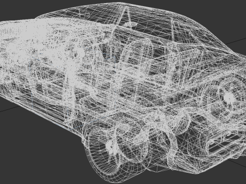 Chevrolet Camaro SS 1967 3D Model