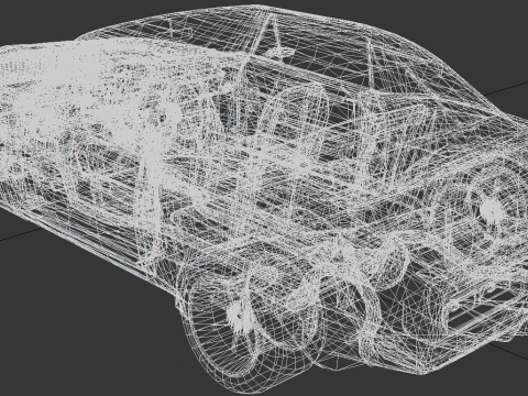 Chevrolet Camaro SS 1967 3D Model