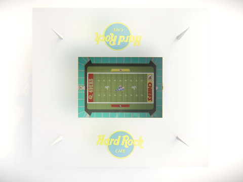 Hard Rock Stadium Майамі Реалістичний стадіон NFL 3D Модель