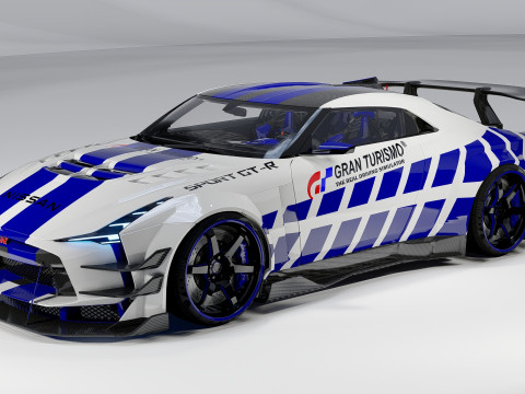 Nissan GT-R Gran Turismo Sport Sürümü 3D Model