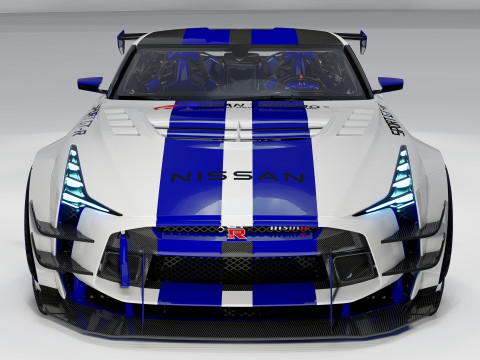 Nissan GT-R Gran Turismo Sport Sürümü 3D Model