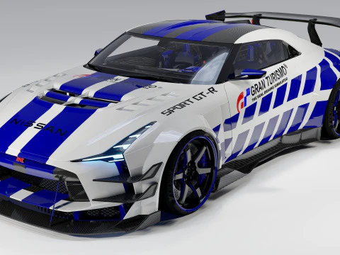 Nissan GT-R Gran Turismo Sport Edition 3D Model