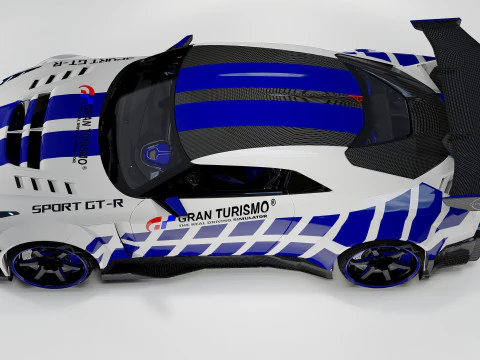 Nissan GT-R Gran Turismo Sport Edition 3D Model