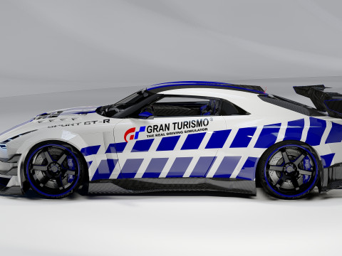 Nissan GT-R Gran Turismo Sport Sürümü 3D Model