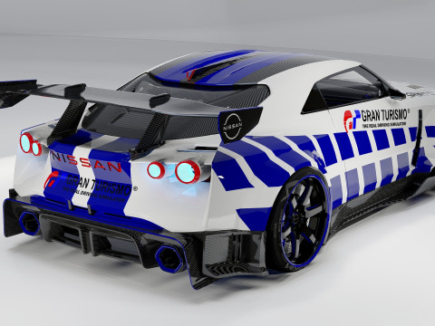 Nissan GT-R Gran Turismo Sport Sürümü 3D Model