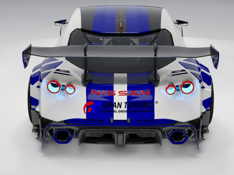 Nissan GT-R Gran Turismo Sport Sürümü 3D Model