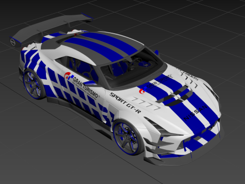 Nissan GT-R Gran Turismo Sport Sürümü 3D Model