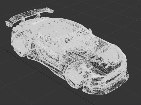 Nissan GT-R Gran Turismo Sport Sürümü 3D Model