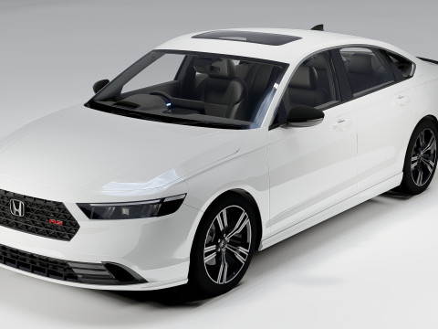 Honda Accord eHEV RS 2026 3D Model
