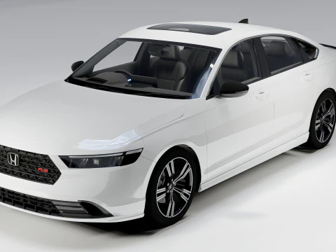 Honda Accord eHEV RS 2026 3D Model