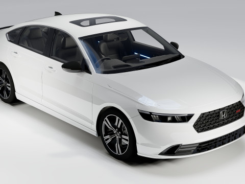 Honda Accord eHEV RS 2026 3D Model