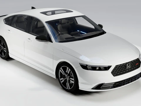 Honda Accord eHEV RS 2026 3D Model