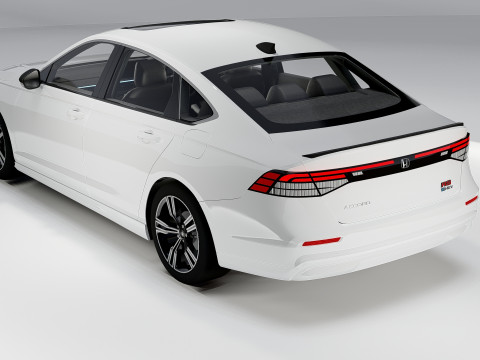 Honda Accord eHEV RS 2026 3D Model