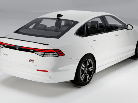 Honda Accord eHEV RS 2026 3D Model