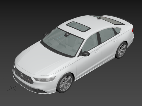 Honda Accord eHEV RS 2026 3D Model