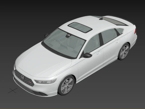 Honda Accord eHEV RS 2026 3D Model