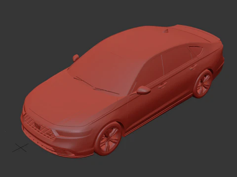 Honda Accord eHEV RS 2026 3D Model