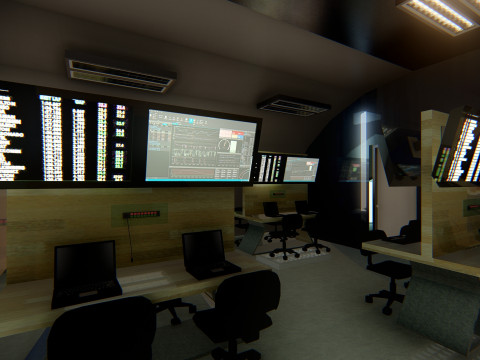 RB Formula1 Paddock Concept 3D Model