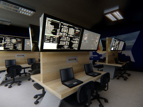 RB Formula1 Paddock Concept 3D Model