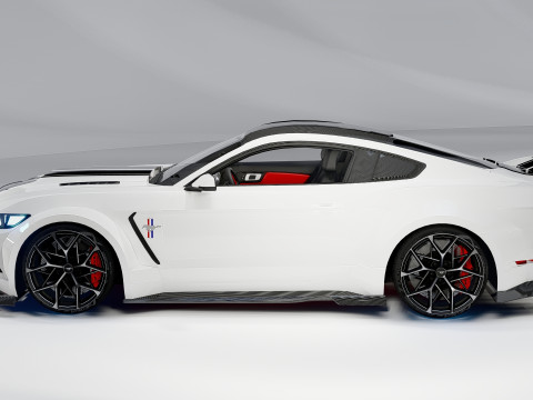 D Must ang GT Liberty Walk için İç Mekanlı Geniş Gövde 3D Model