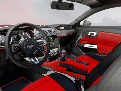 D Must ang GT Liberty Walk için İç Mekanlı Geniş Gövde 3D Model