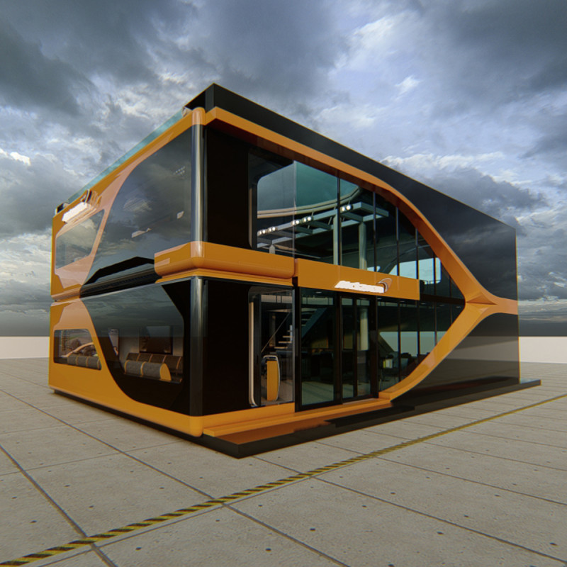 迈凯伦一级方程式围场概念 3D 模型 .c4d .max .obj .3ds .fbx .stl .blend 