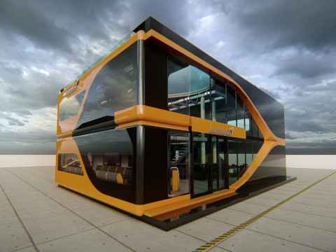 迈凯伦一级方程式围场概念 3D 模型