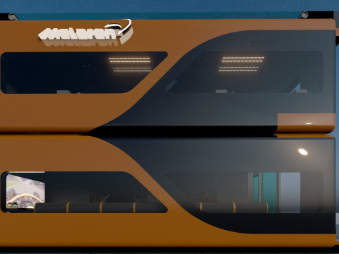 迈凯伦一级方程式围场概念 3D 模型