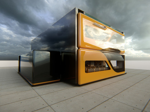 迈凯伦一级方程式围场概念 3D 模型