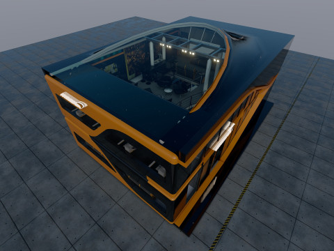 迈凯伦一级方程式围场概念 3D 模型