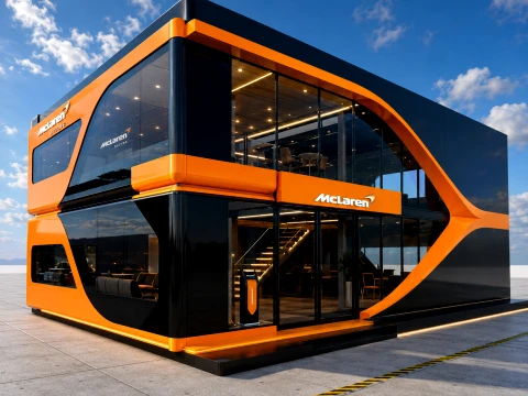 McLaren Formula1 Paddock Concept 3D Model
