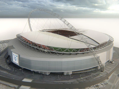 Wembley Stadium 3D Model