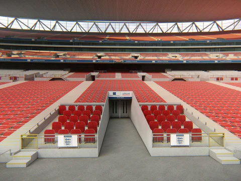 Wembley Stadium 3D Model