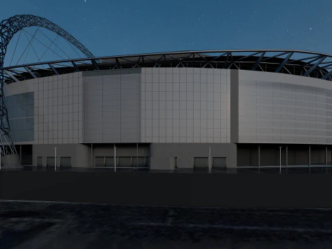 Wembley Stadium 3D Model