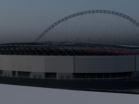 Stadion Wembley Model 3D