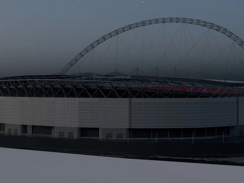 Wembley Stadium 3D Model