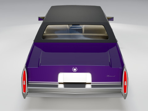 캐딜락 플릿우드 브로햄 1979 3D 모델