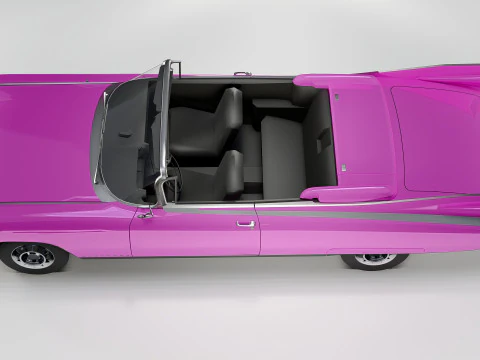 Cadillac Eldorado Biarritz Convertible 1959 3D Model