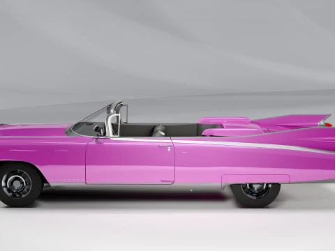 Cadillac Eldorado Biarritz Convertible 1959 3D Model