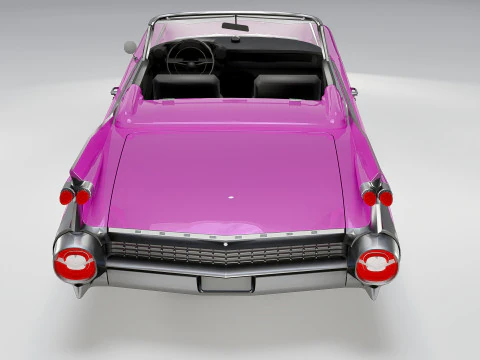 Cadillac Eldorado Biarritz Convertible 1959 3D Model